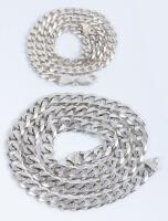 The Timeless Allure of the Cuban Chain Necklace. His and Hers? Two Great Pieces in Sterling Silver from Italy