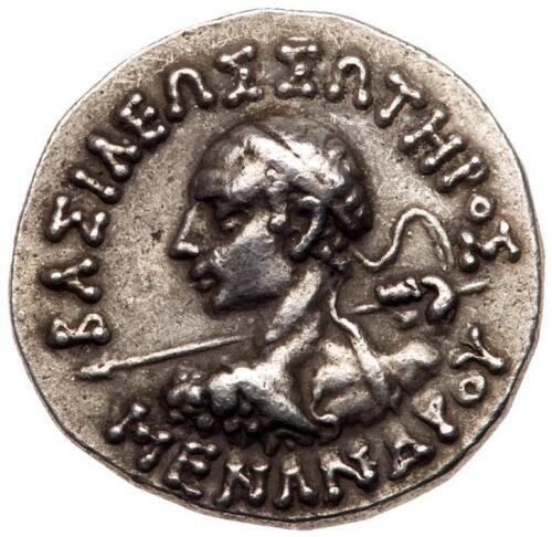 Kingdom of Baktria. Menander, ca. 165/55-130 BC.