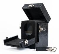 Deluxe Louis Vuitton Wristwatch Winder in the Form of Their Classic Trunks of Exceptional Quality ca. 2018