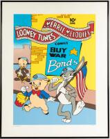 Historic Look Back at Looney Tunes During WWII "Buy War Bonds"