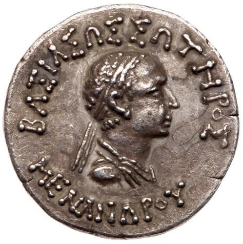 Kingdom of Baktria. Menander, ca. 165/55-130 BC.