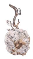 Outstanding Example and Visually Appealing Native Silver with Very Desirable Branching on Calcite from Morocco