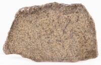 Polished Ureilite Meteor Slice on One Side, the Obverse Smoothed only by The Saw Blade