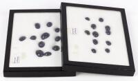 Two Collections of Quality Amethyst Cabochons in Ryker Mounts