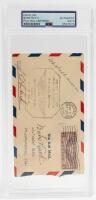 Babe Ruth: Extremely Clean, Rare, Signed First Flight Air Mail Service from Rochester, Minnesota Dated 1930 to Ruth Hims