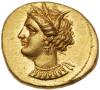 Zeugitania, Carthage. Gold Stater (9.18 g), ca. 350-320 BC