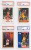 Four Basketball Card Greats: Kobe Bryant, Michael Jordan and Magic Johnson - 2