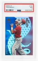 Tom Brady, Fleer E-X Rookie Card, #122 No. 726 of 1500