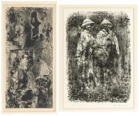 Louis Lozowick. "Duet-Peru" and "Maryland-Yucatan" (2 Lithographs Signed)