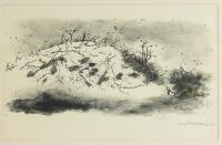 Louis Lozowick. "Provincetown Dunes" AKA "Scrub Pine" Limited Edition Signed 16/20
