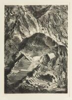 Louis Lozowick. Inca Sanctuary Limited Edition Signed 13/20