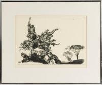 Louis Lozowick. "The Quick and the Dead" Limited Edition Signed 6/20
