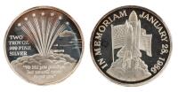 48 mm, Two Ozt .999 Silver Challenger Commemorative