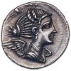 C. Valerius C.f. L.n. Flaccus. Silver Denarius (3.82 g), 82 BC - 3