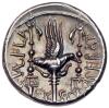 C. Valerius C.f. L.n. Flaccus. Silver Denarius (3.82 g), 82 BC - 4