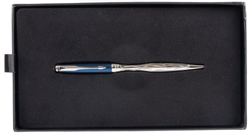 Parker Sonnet Special Edition Silver and Blue Ballpoint Pen