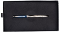 Parker Sonnet Special Edition Silver and Blue Ballpoint Pen