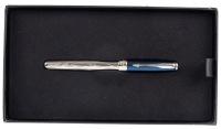 Parker Sonnet Special Edition Silver and Blue Rollerball Pen
