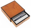 Parker Duofold Navy Pinstripe Centennial Fountain Pen Medium Nib