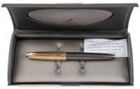 Parker 100 Smoked Bronze Fountain Pen Fine Nib