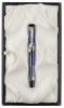 Parker Duofold Blue Mosaic International Fountain Pen Medium Nib