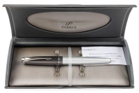 Parker 100 Opal Silver Fountain Pen Extra Fine Nib