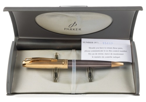 Parker 100 Smoked Bronze Ballpoint Pen