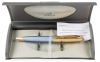 Parker 100 Diamond Blue Ballpoint Pen