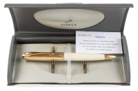 Parker 100 Honey White Ballpoint Pen