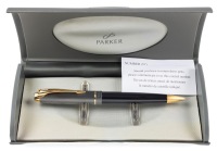 Parker 100 Cobalt Black Gold Trim Mechanical Pencil