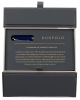 Parker Duofold Classic Blue and Black CT Centennial Fountain Pen Medium Nib
