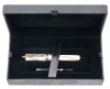 Parker Duofold Pearl and Black International Fountain Pen Medium Nib