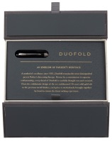 Parker Duofold Classic Black CT Centennial Fountain Pen Medium Nib