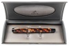 Parker Duofold Amber Check Fountain Pen Broad Nib