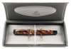 Parker Duofold Amber Check Fountain Pen Broad Nib