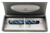 Parker Duofold Blue Check Fountain Pen Broad Nib