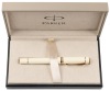 Parker Duofold 14 Ivory Gold Trim Fountain Pen Fine Nib