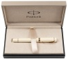 Parker Duofold 14 Ivory Gold Trim Fountain Pen Medium Nib