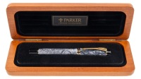 Parker Duofold Grey Pearl Fountain Pen Medium Nib