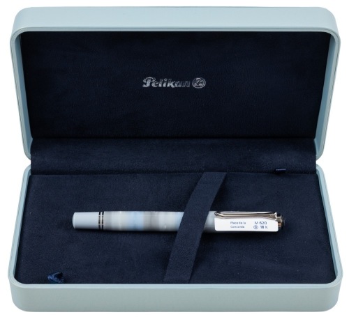 Pelikan M620 Grand Places Place De La Concorde Fountain Pen Broad 18K Nib