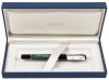 Pelikan M200 Green Marbled Fountain Pen Medium Gold Plated Steel Nib