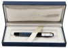 Pelikan M200 Blue Marbled Fountain Pen Fine Gold Plated Steel Nib