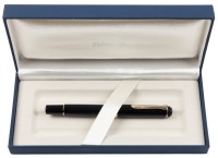 Pelikan M200 Green Fountain Pen Italic Gold Plated Steel Nib