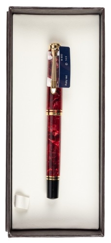 Pelikan M600 Ruby Red Fountain Pen Fine 14K Nib
