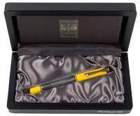 Pelikan M710 Toledo Yellow and Silver Fountain Pen Medium 18K Nib