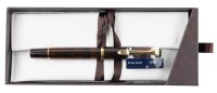 Pelikan M200 Smoky Quartz Fountain Pen Fine Gold Plated Steel Nib