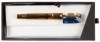 Pelikan M200 Cognac Fountain Pen Medium Gold Plated Steel Nib