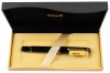 Pelikan M805 Black Silver Fountain Pen Fine 18K Nib