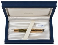 Pelikan M450 Tortoise Gold Fountain Pen Broad 18K Nib
