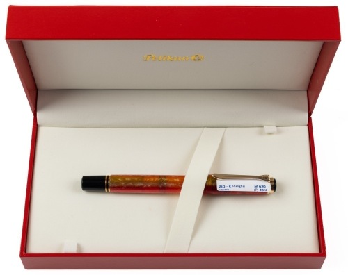 Pelikan M620 City Series Shanghai Fountain Pen Fine 18K Nib